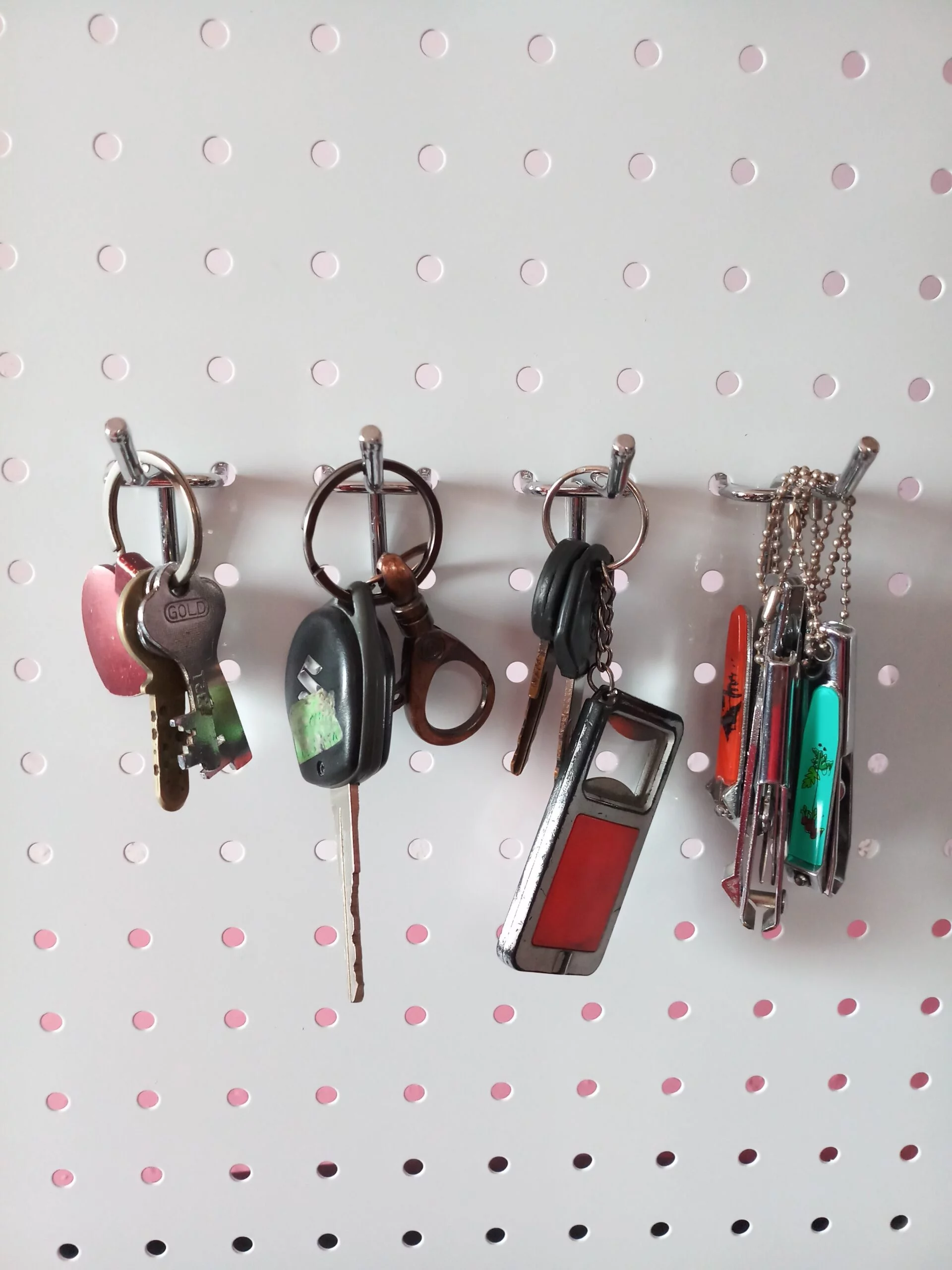 pegboard for key