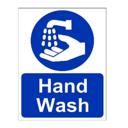 Signage, Handwash, Vinyl, Sticker, Size:a4, Hygiene- 2nos. - Breval 