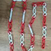 Red and White chain for Red tag area